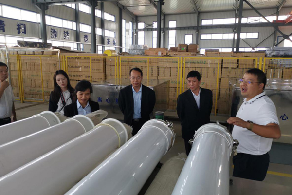 陜西航天建設(shè)集團(tuán)有限公司總經(jīng)理、黨委副書記謝明娟率隊赴遼寧一諾環(huán)保產(chǎn)業(yè)集團(tuán)開展考察調(diào)研工作